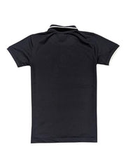 Gini and Jony Boys Navy Blue Solid Cotton Half Sleeves Polo T-Shirt 4-5 Years - Goyalsons ShopMax