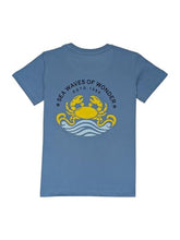 Gini and Jony Boys Blue Graphic Print Cotton Half Sleeves T-Shirt 4-5 Years