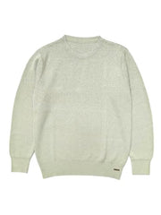 Gini and Jony Girls Mint Green Glitter Print Acrylic Full Sleeves Sweater 9-10 Years