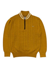 Gini and Jony Boys Yellow Solid Acrylic Sweater Full Sleeves 4-5 Years - Goyalsons ShopMax