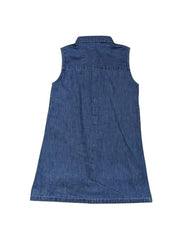 Gini and Jony Girls Blue Applique Denim Denim Dress Sleeveless 18-24 Months