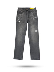 Boys Grey Washed Jeans