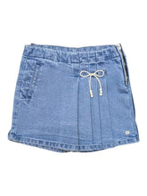 Gini and Jony Girls Blue Washed Denim Skirt Elasticated 13-14 Years