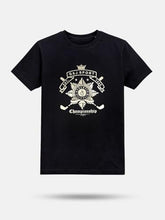 Gini and Jony Boys Black Graphic Cotton T-Shirt