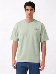 Status Quo Mint Graphic Statement T-Shirt