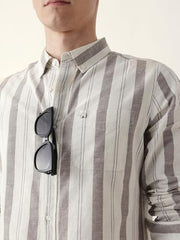 THE BEAR HOUSE Mens Casual Shirt | Comfortable Modern Fit | Trendy Mens Wear Black