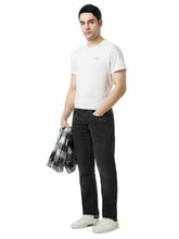 Pepe Jeans Men Black Straight Fit Solid Jeans