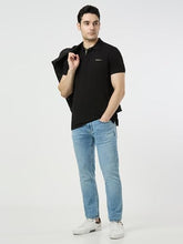 Pepe Jeans Men Black Solid Short Sleeves Tshirts