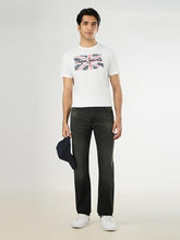 Pepe Jeans Men Off White Solid Short Sleeves Tshirts