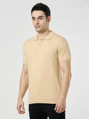 Pepe Jeans Mens Off White Solid Short Sleeves Sweater