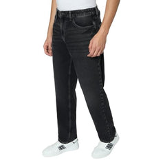 Pepe Jeans Black Relaxed Fit Men Jeans