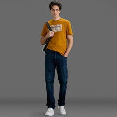 Pepe Jeans Men Tinted Dark Wash Stretchable Jeans