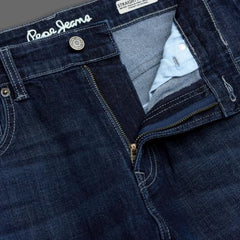Pepe Jeans Men Dark Wash Stretchable Jeans