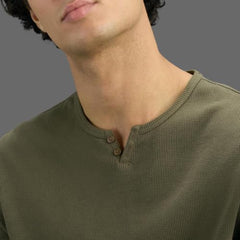Pepe Jeans Men Green Slim Fit T-Shirt
