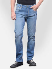 Numero Uno Men's Slim Jeans (NMJNEA911 Mid Blue
