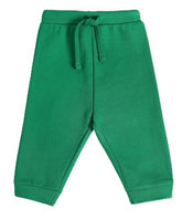 miniklub Baby Knitted Blended Cotton Jogger, Pack of 1, Green (2-3Y)