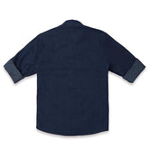 CAVIO Boys Blue Denim Casual Shirt with T-Shirt