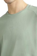 Reebok Men T Shirt Green