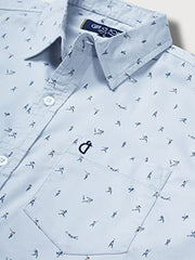 Gini & Jony BOYS Grey SHIRT 9-10 Years