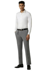 Van Heusen Men's Slim Casual Pants (VDTFESLF039382_Grey