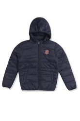 Allen Solly Boys Navy Solid Regular Fit Jacket