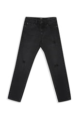 Allen Solly Boy's Slim Jeans (ABDNESLFN15517_Black