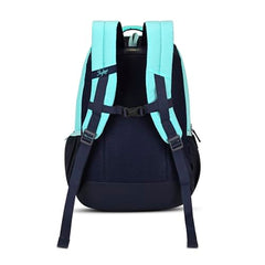 Skybags Manga 27L Anime Teal Casual Backpack for Boys & Girls with 3 Compartments & Adjustable Shoulder Strap | Quick Access Front Pocket | Air-Mesh Back Panel | Perfect for School & Travel - Unisex