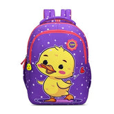 Skybags Buddy 17L Giraffe Green Casual Backpack for Boys & Girls with 3 Compartments & Adjustable Shoulder Strap | Air-Mesh Back Panel | Side Pockets | Perfect for School & Travel - Unisex