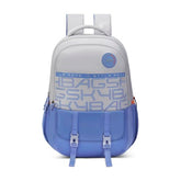 Skybags Aero Pro 38L Blue Casual Backpack for Boys & Girls with 3 Compartments & Adjustable Strap | Insulated Tiffin Pouch | Rain Cover | Aer-Zone Back Panel | Perfect for School & Travel - Unisex