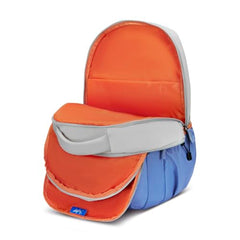 Skybags Aero Pro 38L Blue Casual Backpack for Boys & Girls with 3 Compartments & Adjustable Strap | Insulated Tiffin Pouch | Rain Cover | Aer-Zone Back Panel | Perfect for School & Travel - Unisex