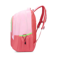 Skybags Glitter 37L Pink Casual Backpack for Girls with 3 Compartments & Adjustable Shoulder Strap | Quick Access Front Pocket | Side Pockets | Air Mesh Back Panel | Perfect for School & Travel