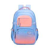 Skybags Riva 37L Blue Casual Backpack for Girls with 3 Compartments & Adjustable Shoulder Strap | 16 Inch Padded Laptop Sleeve | Detachable Happy Pouch & Secret Pocket | Perfect for School & Travel