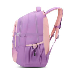Skybags Riva 37L Purple Casual Backpack for Girls with 3 Compartments & Adjustable Shoulder Strap | 16 Inch Padded Laptop Sleeve | Detachable Happy Pouch & Secret Pocket | Perfect for School & Travel
