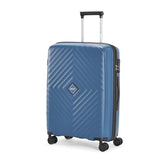 VIP Polypropylene (PP) Quad Active Check-in 66 Cm (Medium) 8 Spinner Wheels Trolley Bags for Travel, Hard Case Lightweight Bag with Combination Lock (Taupe Blue, Check-in | 66 cm | Medium) - Goyalsons ShopMax