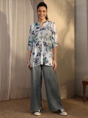 Libas Printed Rayon Straight Kurti-29948S