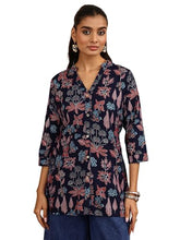 Libas Printed Silk Blend Straight Kurti for Women (29953M)