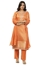 Libas Woven Design Silk Blend Straight Kurta Set For Women (99813Xxl)