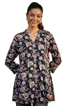 Libas Printed Silk Blend Straight Kurtis (43022S)
