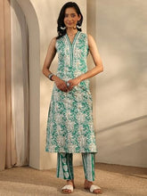 Libas Printed Cotton Blend Straight Kurta Set For Women (401247S)