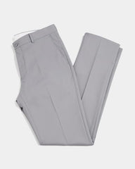 Blackberrys Men Textured Super Slim Fit Formal Trouser | Viscose Rayon Blend | Clean Front & Cross Pocket | Grey