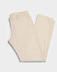 Blackberrys Men Dobby Textured Slim Fit Casual Trouser | Cotton Blend | Stretchable | Cream