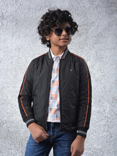 Crimsoune Club Boy's Black Reversible Bomber Jacket (5-6Y)