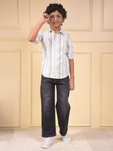 Crimsoune Club Boy's Black Baggy Jeans (9-10Y)