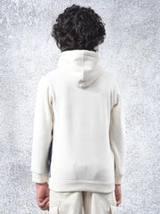 Crimsoune Club Boy's Color-Block Hooded Neck Sweatshirt (11-12Y)