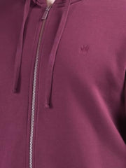 Crimsoune Club Men's Wine Hooded Neck Sweatshirt (XXXL)