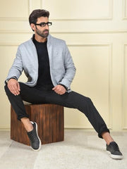 Crimsoune Club Men's Grey Puffer Jacket (M) - Goyalsons ShopMax