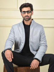 Crimsoune Club Men's Grey Puffer Jacket (M) - Goyalsons ShopMax