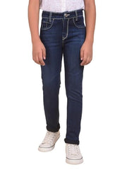 Crimsoune Club Boy's Navy Blue Jeans (5-6Y) - Goyalsons ShopMax