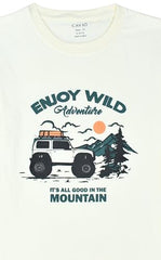 Boys Full Sleeves Checked Shirt and T-Shirt White