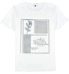 CAVIO Boys Full Sleeves Floral Printed Shirt Whit T-Shirt